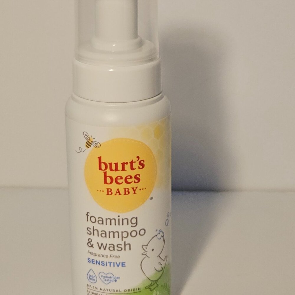 Burt's Bees Baby - Foaming Shampoo & Wash - Sensitive/Tear Free - 8.4 fl.oz New
